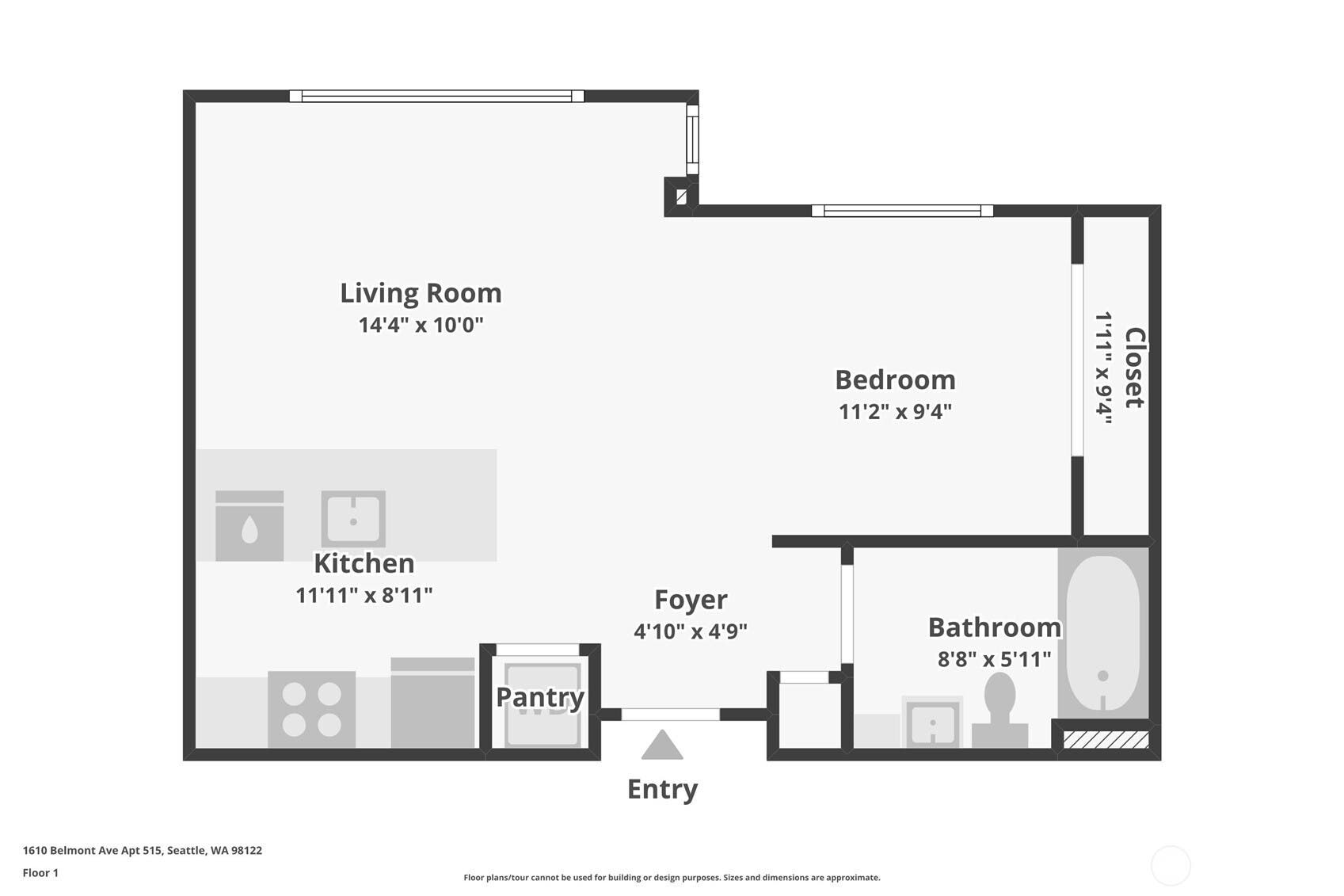 1610 Belmont Avenue, #515, Seattle, WA 98122