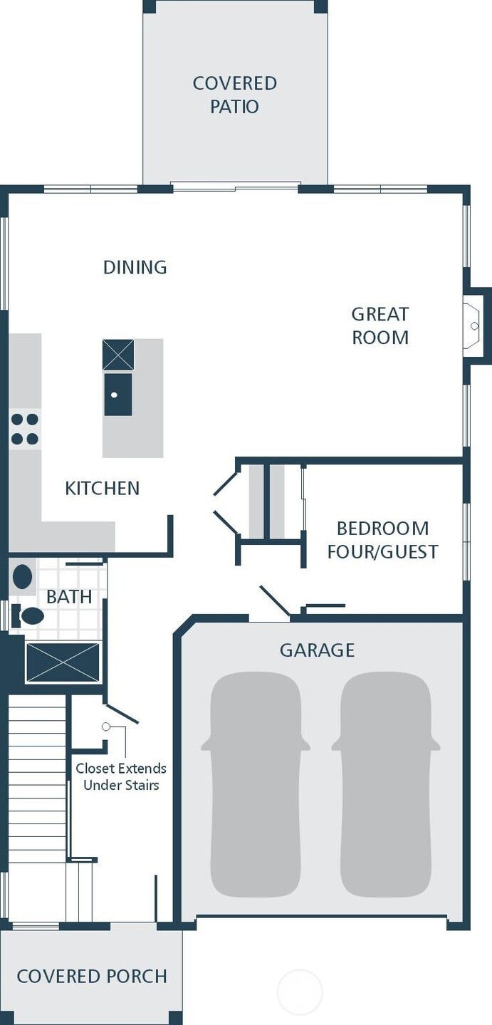 Image is a rendering! Photographs are for illustrative purposes only. Features, finishes, interior/exterior colors, landscaping and floorplan shown may vary from actual homes built.
