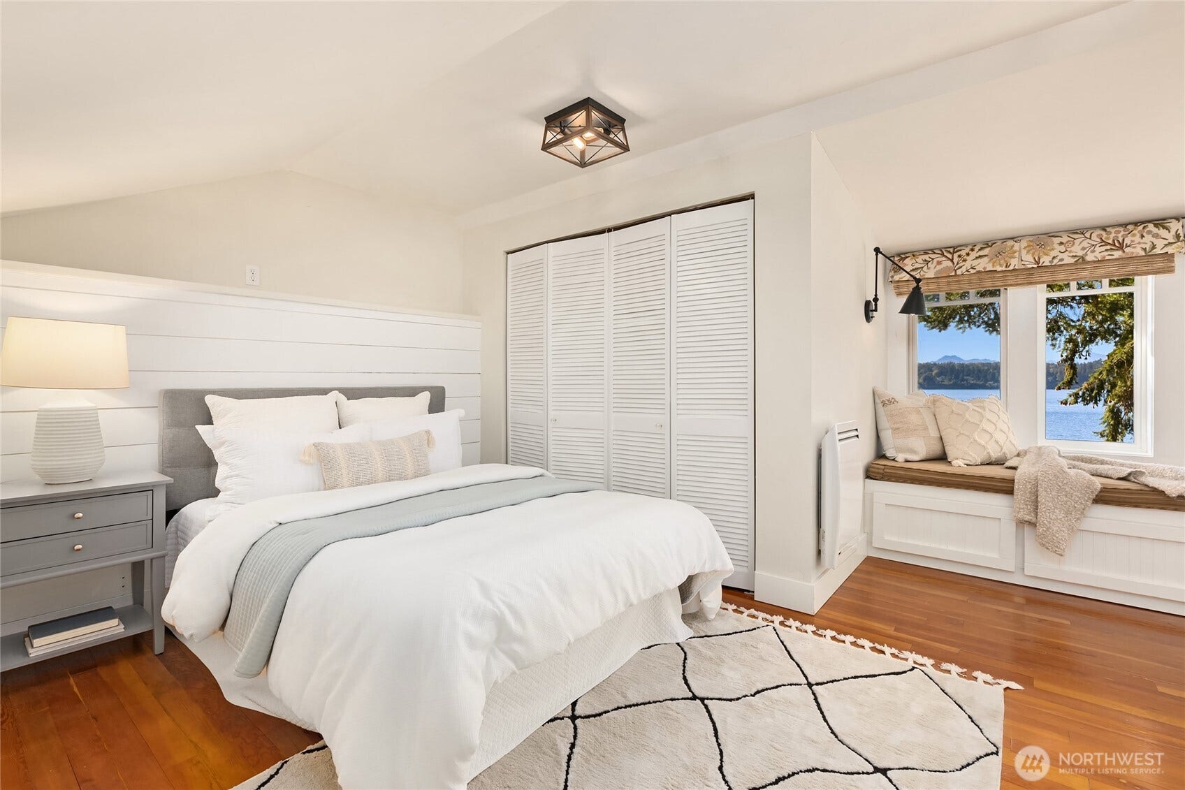 8405 Hansen Road NE, Bainbridge Island, WA 98110 The first bedroom on the west side with window seat