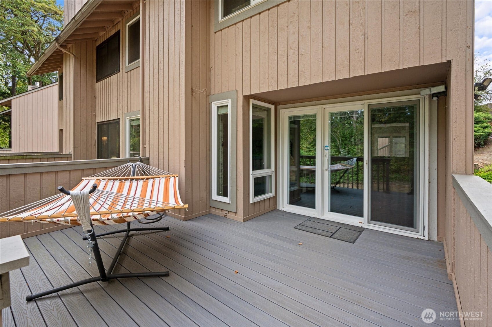 Brand new composite decking installed in 2025.