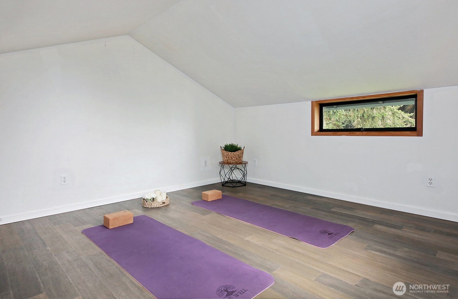 This room is quite spacious and most can stand up in here.