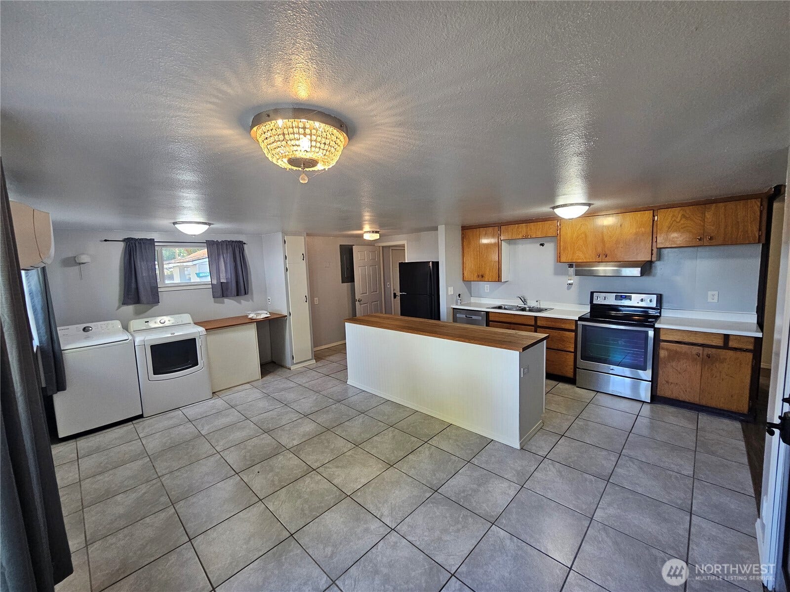 Tile floor