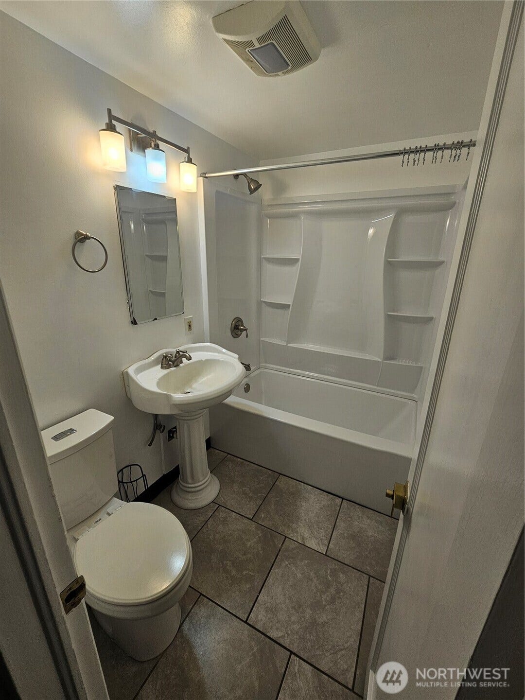 Remodeled bathroom