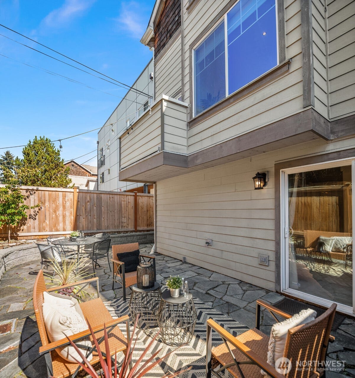 8521 Interlake Avenue N, #B, Seattle, WA 98103 This low-maintenance fenced backyard is ready for you and your furbabies.