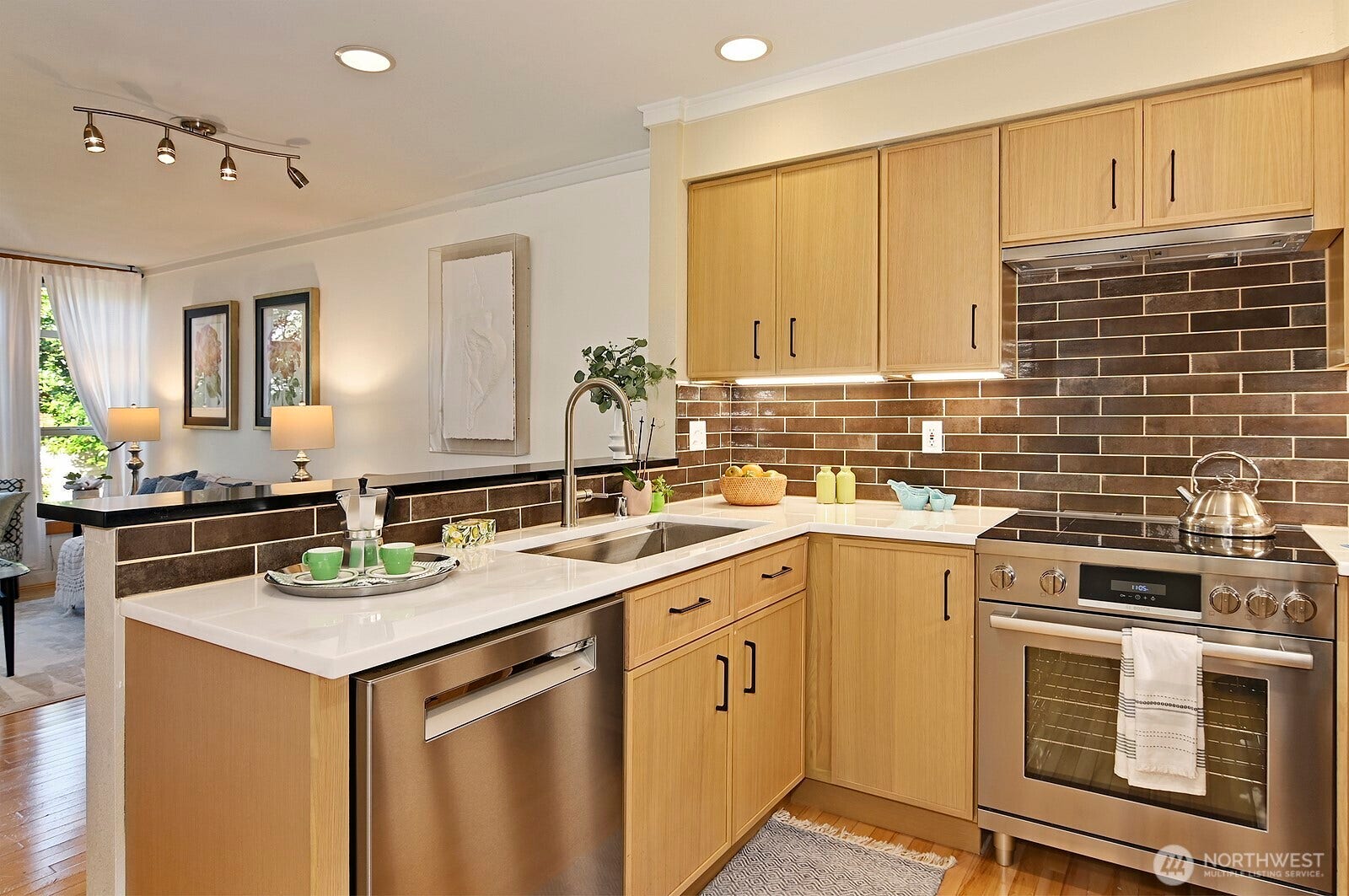2502 N 50th Street, #103, Seattle, WA 98103 Kitchen was just remodeled!