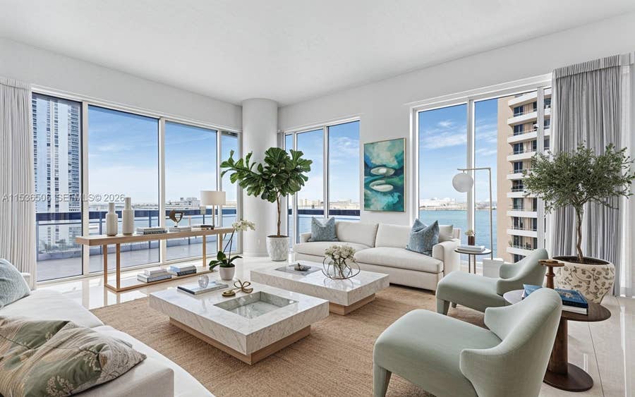 Property photo for 900 Brickell Key Boulevard, #1002, Miami, FL