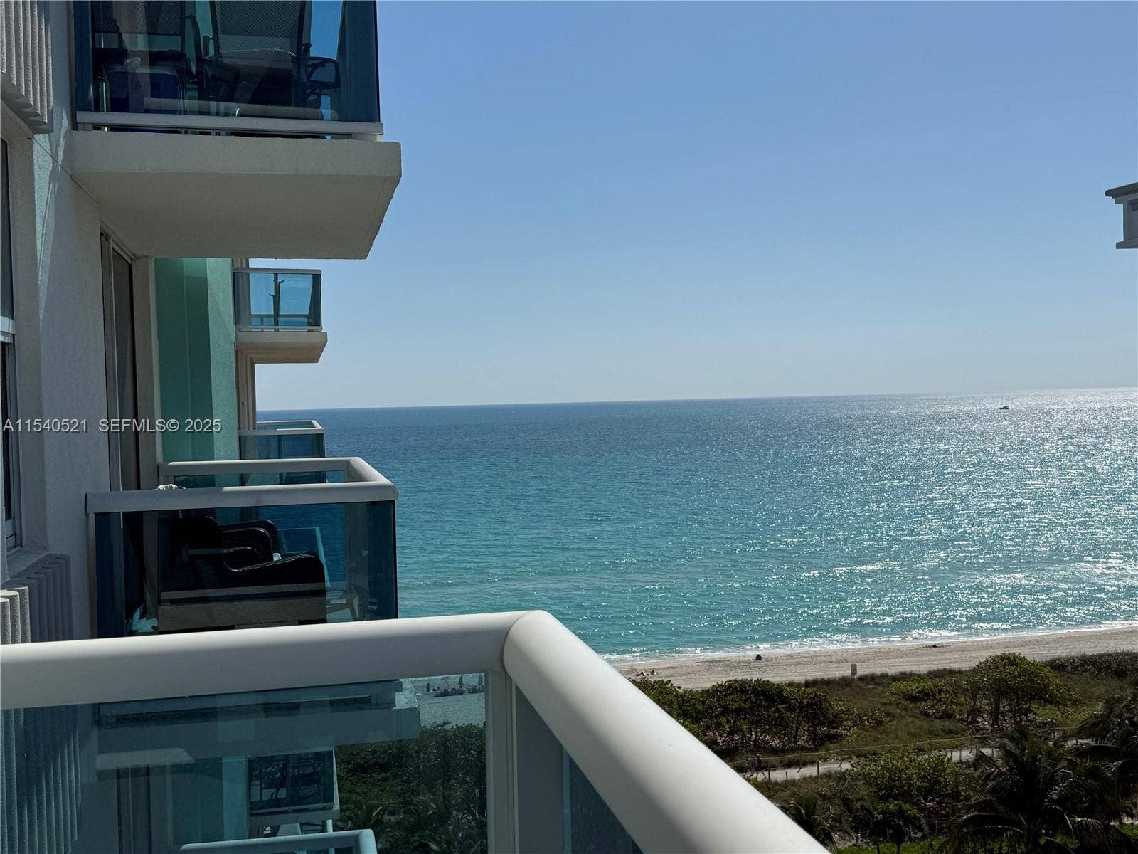 9201 Collins Avenue, #1023, Surfside, FL 33154 South East view from your balcony