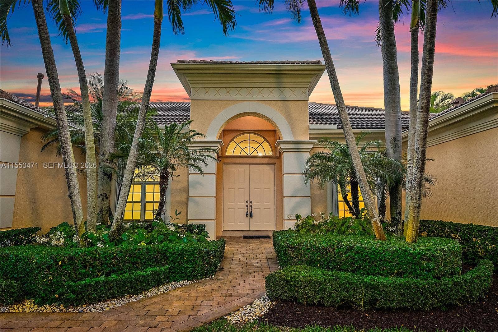 133 Mystic Lane, Jupiter, FL 33458 Main Entrance