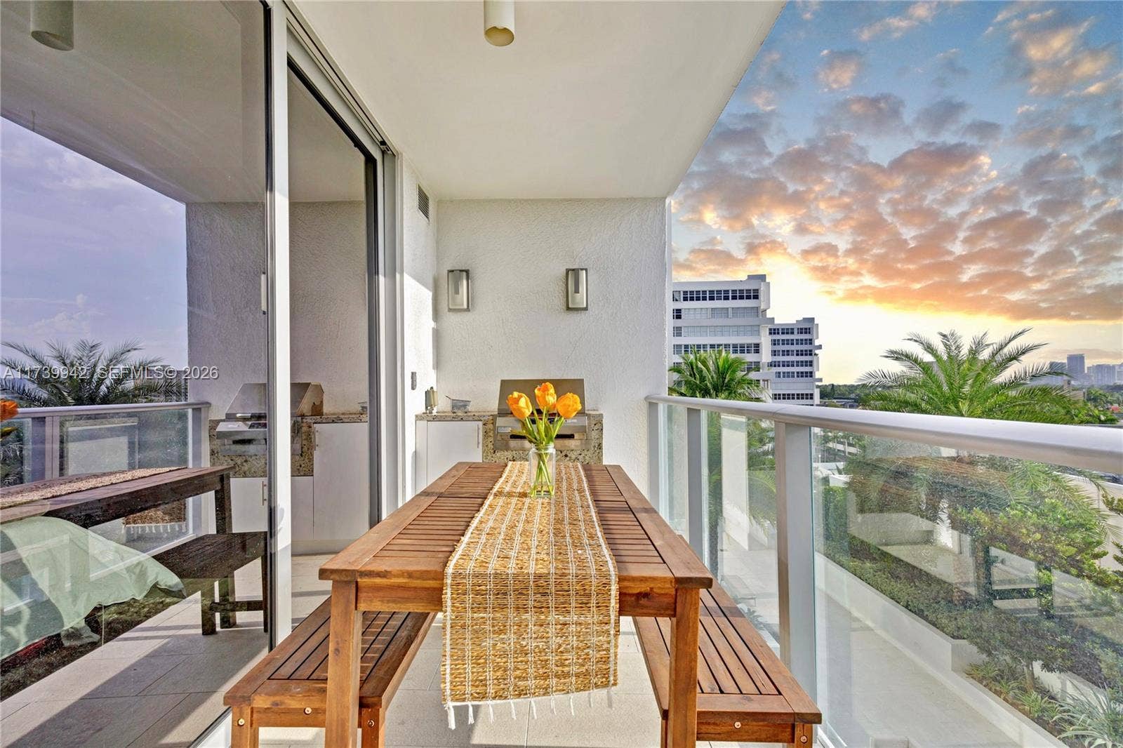 1180 N Federal Highway, #605, Fort Lauderdale, FL 33304 72' Private Terrace with BBQ