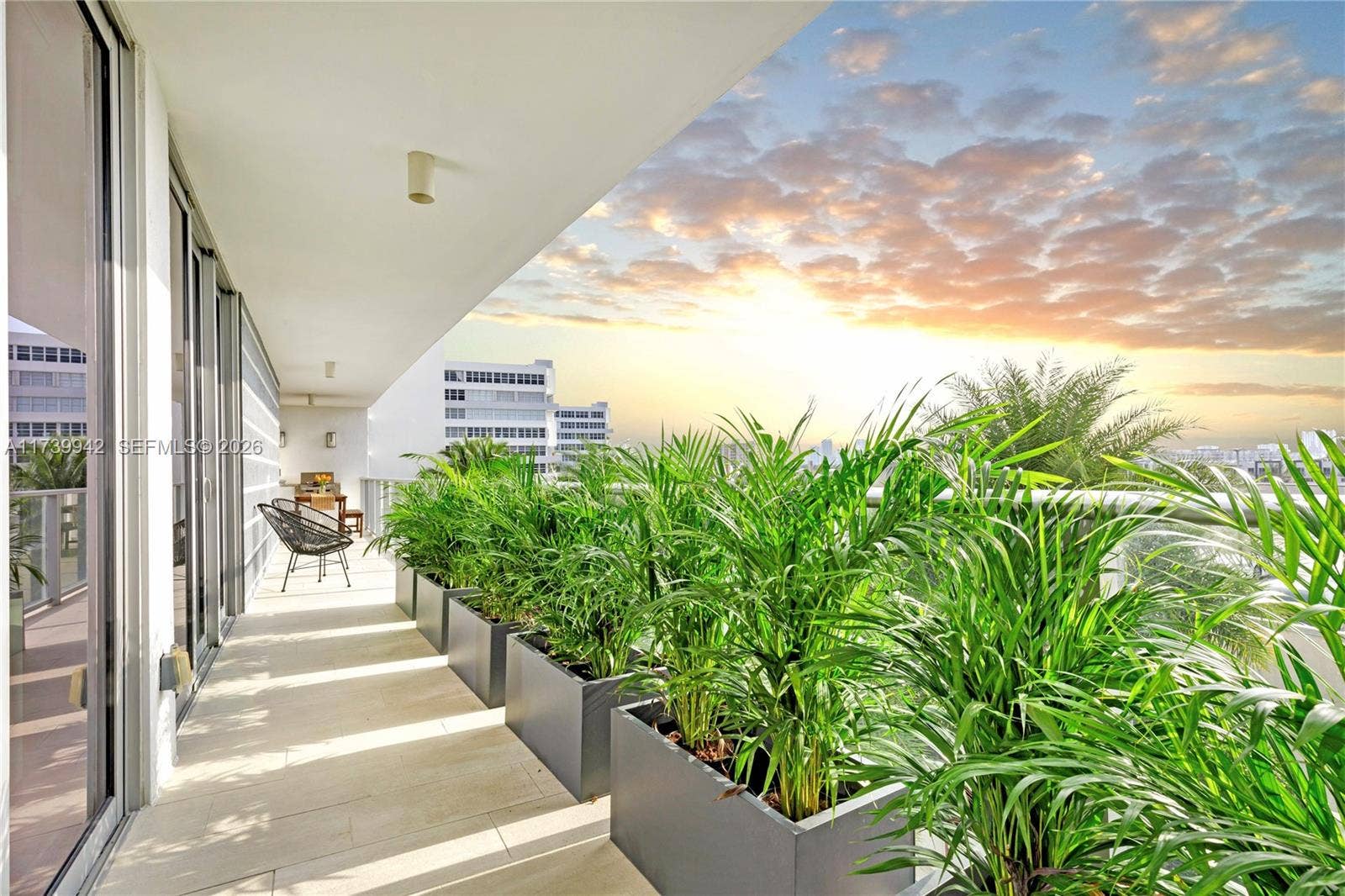 1180 N Federal Highway, #605, Fort Lauderdale, FL 33304 72' Private Terrace with BBQ