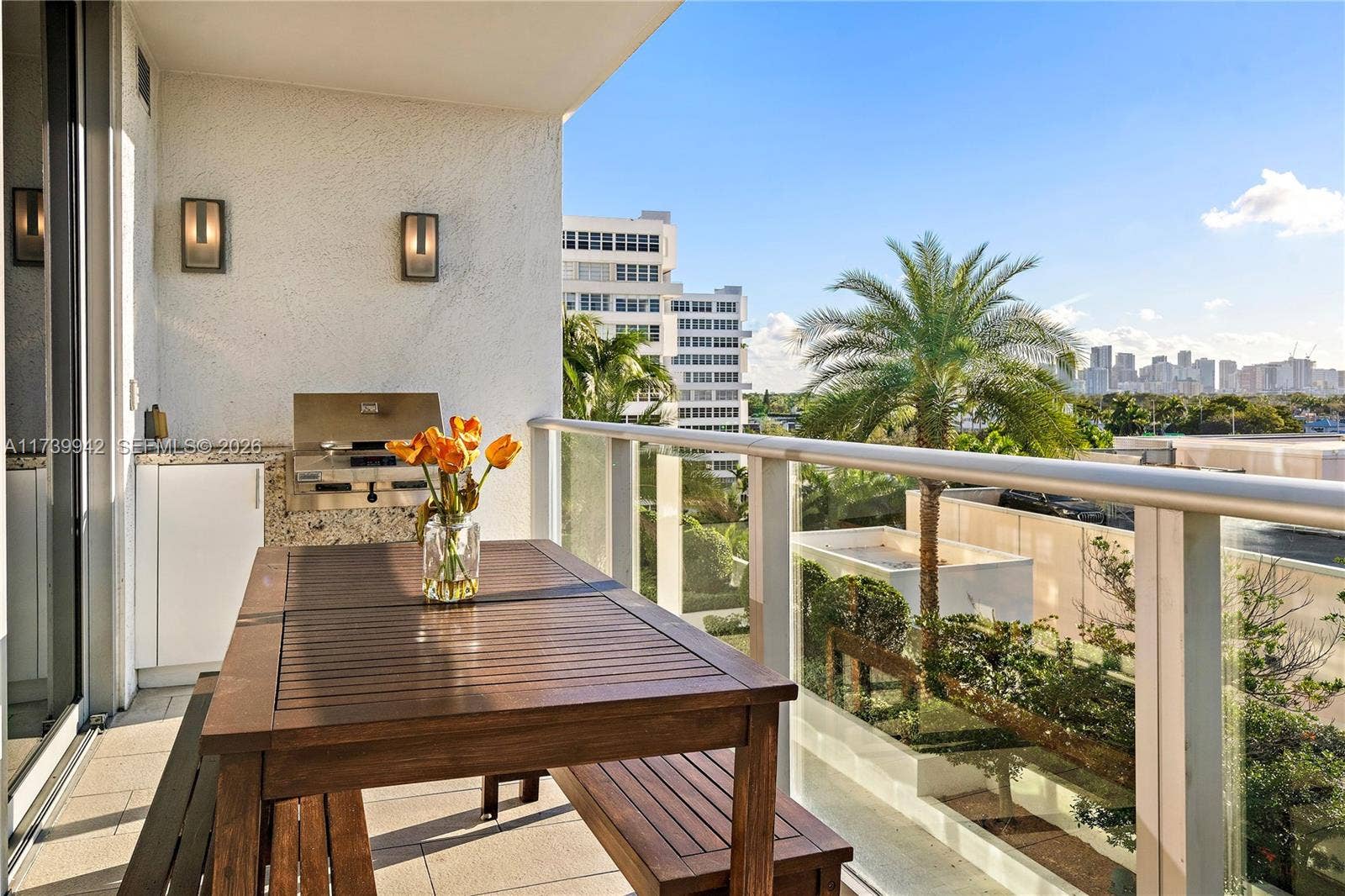 1180 N Federal Highway, #605, Fort Lauderdale, FL 33304 72' Private Terrace with BBQ