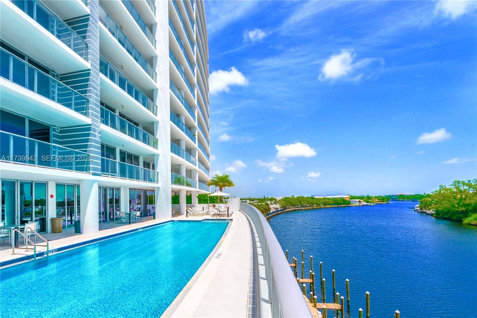 1180 N Federal Highway, #605, Fort Lauderdale, FL 33304 Heated Pool Overlooking Middle River