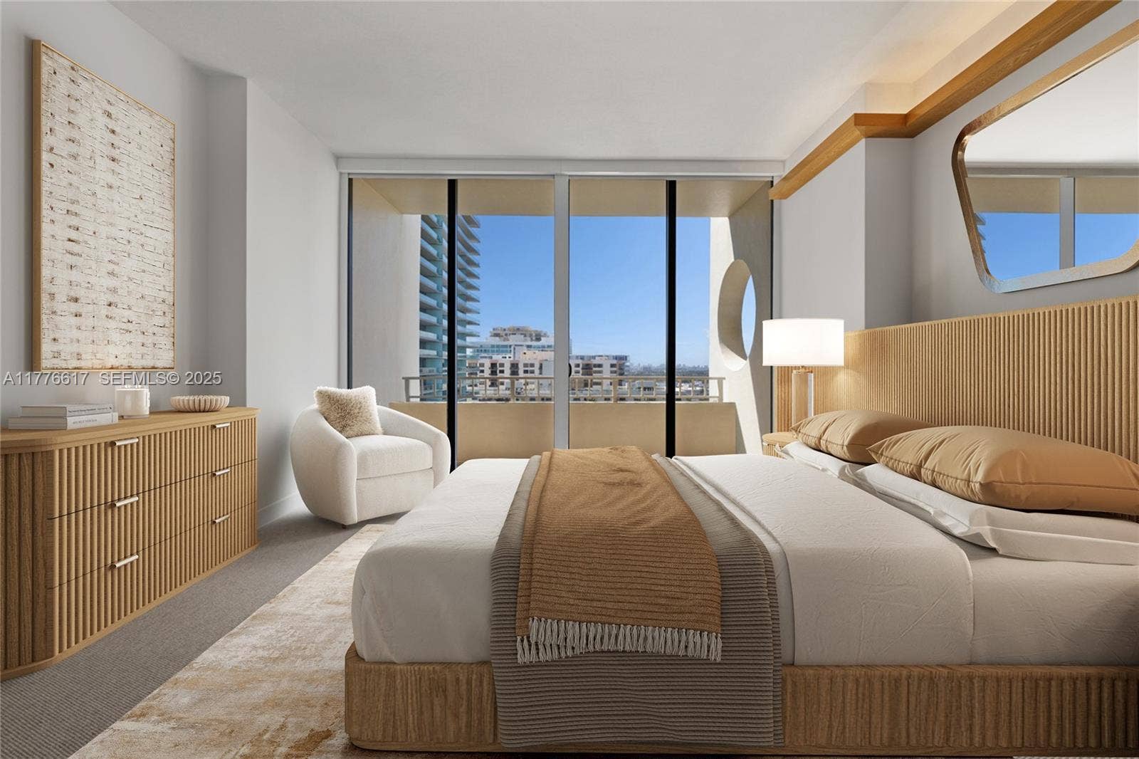 10205 Collins Avenue, #PH3, Bal Harbour, FL 33154 Virtually Staged