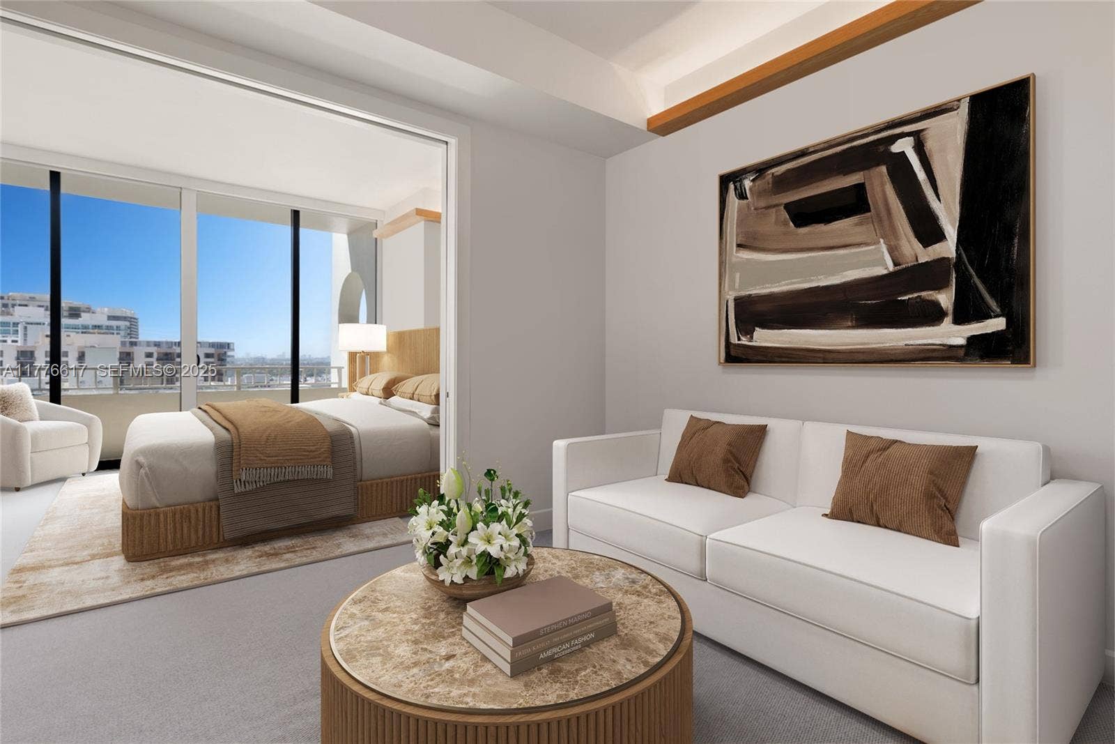 10205 Collins Avenue, #PH3, Bal Harbour, FL 33154 Virtually Staged