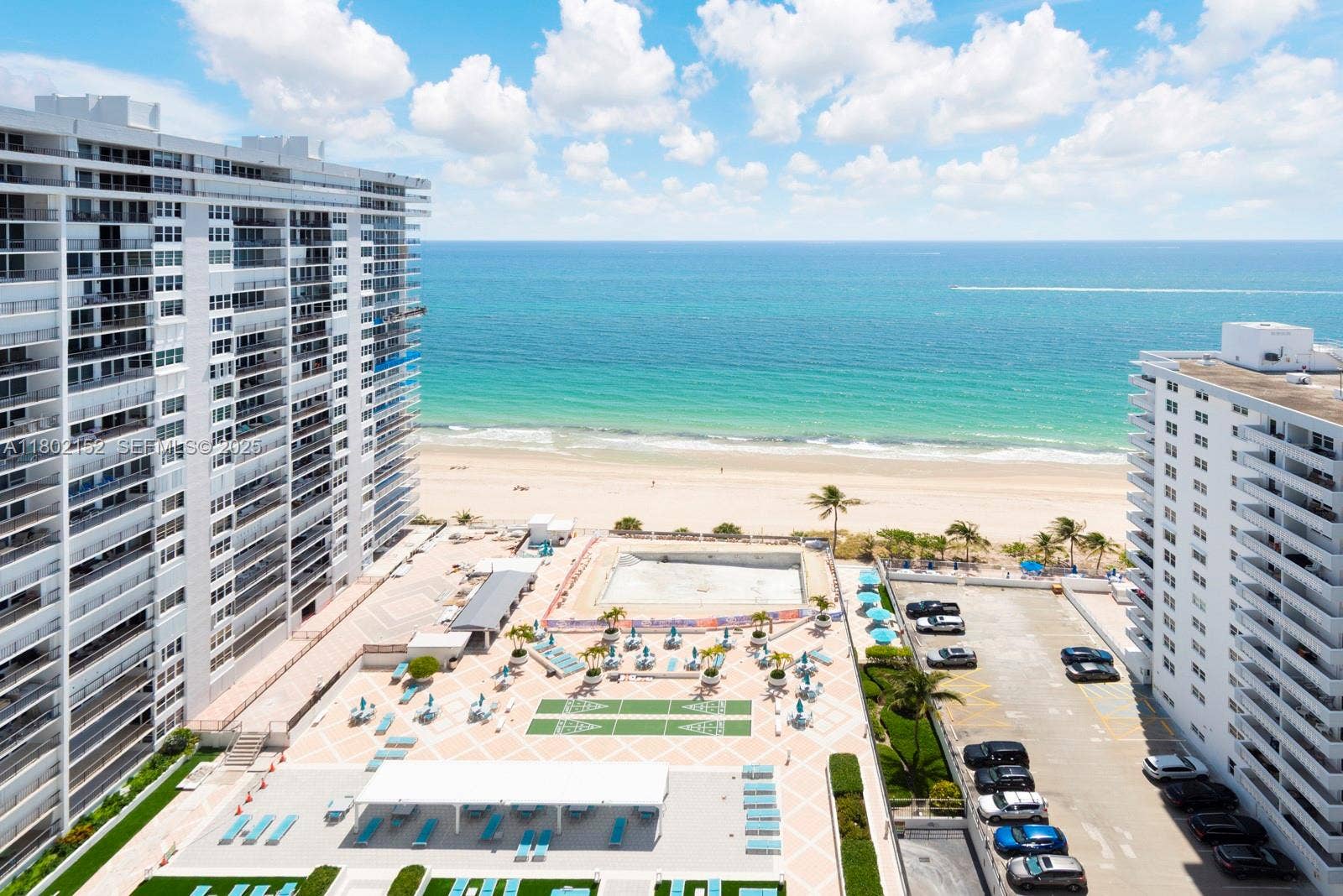 4280 Galt Ocean Drive, #23A, Fort Lauderdale, FL 33308 View from LR Balcony