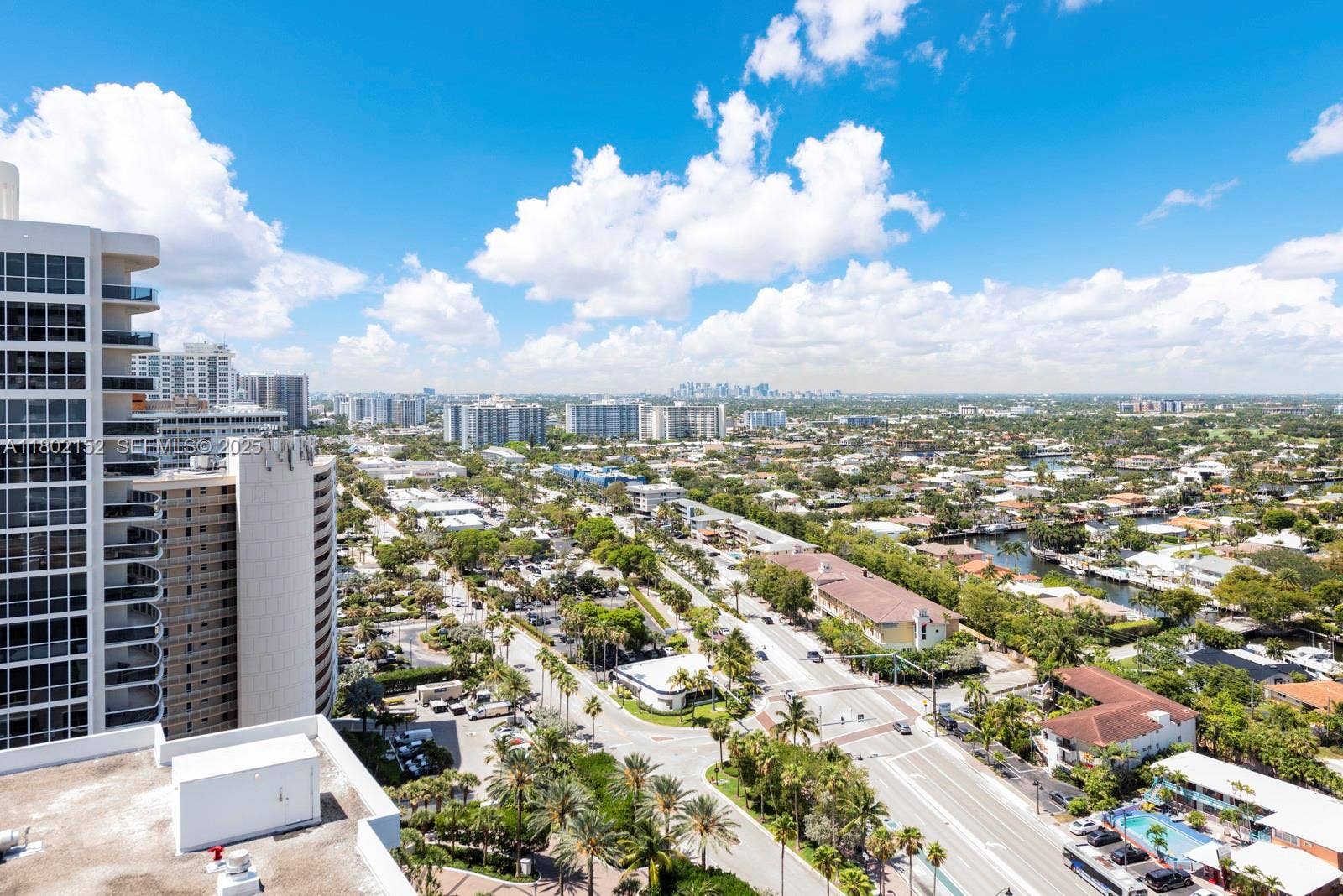 4280 Galt Ocean Drive, #23A, Fort Lauderdale, FL 33308 West Views from Bedroom