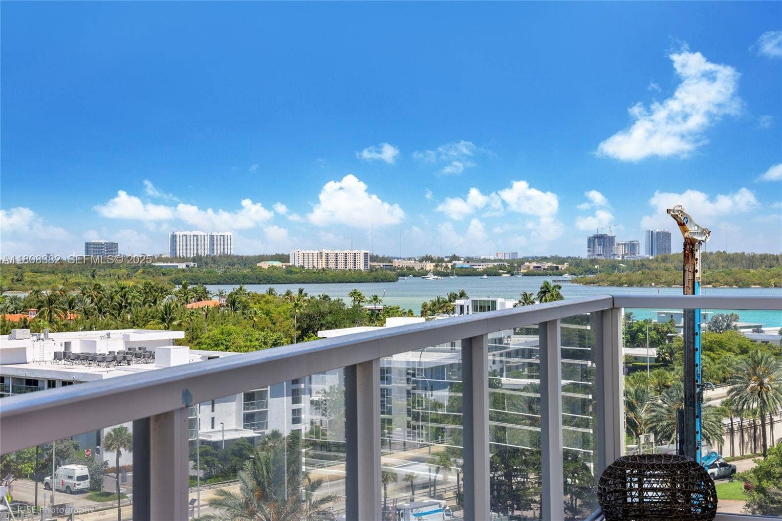 10225 Collins Avenue, #604 Renovated, Bal Harbour, FL 33154 Corner balcony 604 in west side