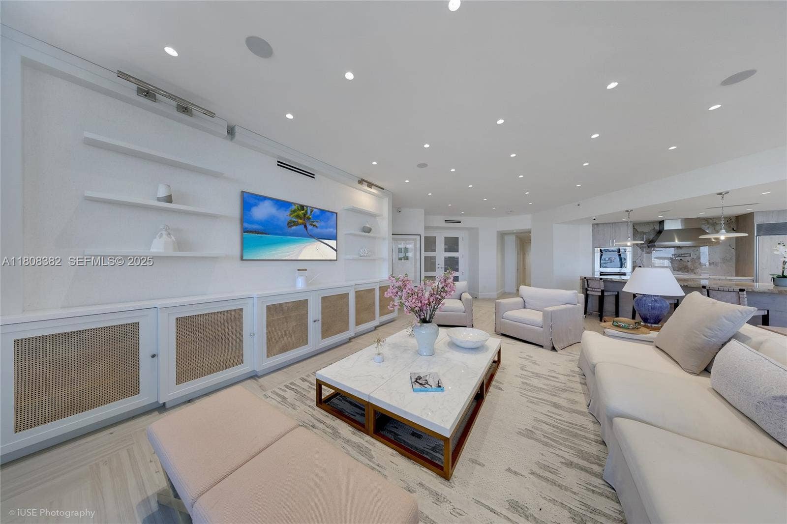 10225 Collins Avenue, #604 Renovated, Bal Harbour, FL 33154 open floor plan