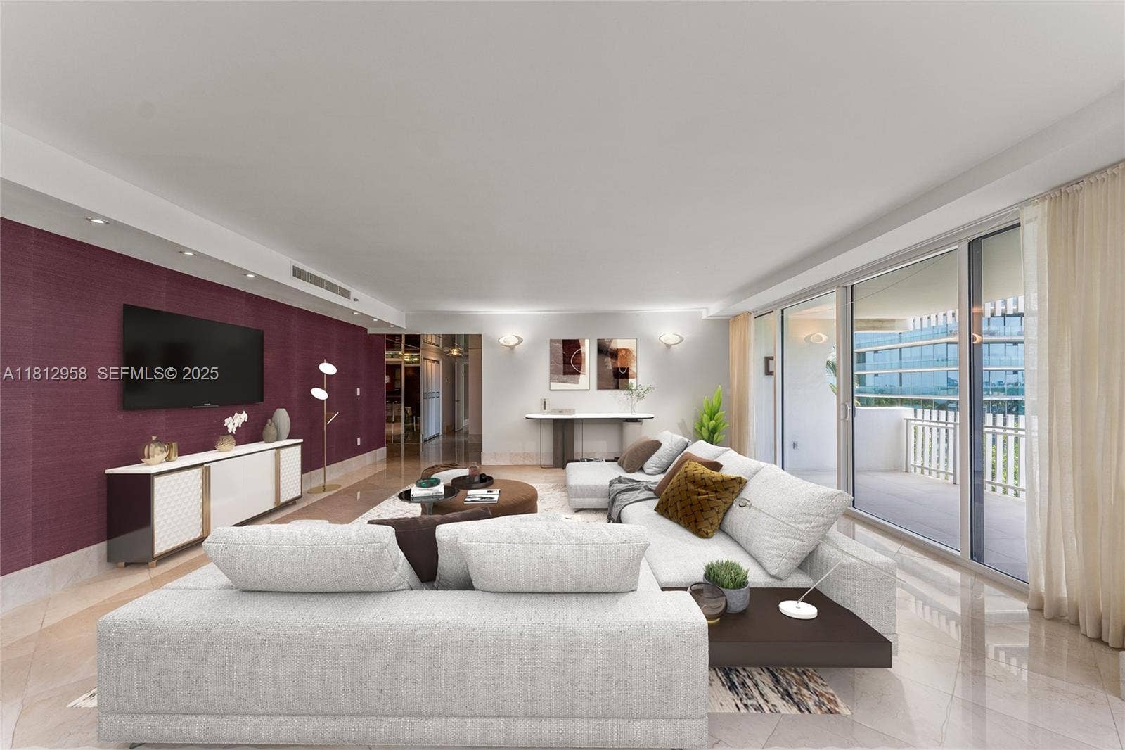 10205 Collins Avenue, #401, Bal Harbour, FL 33154 Digitally Staged