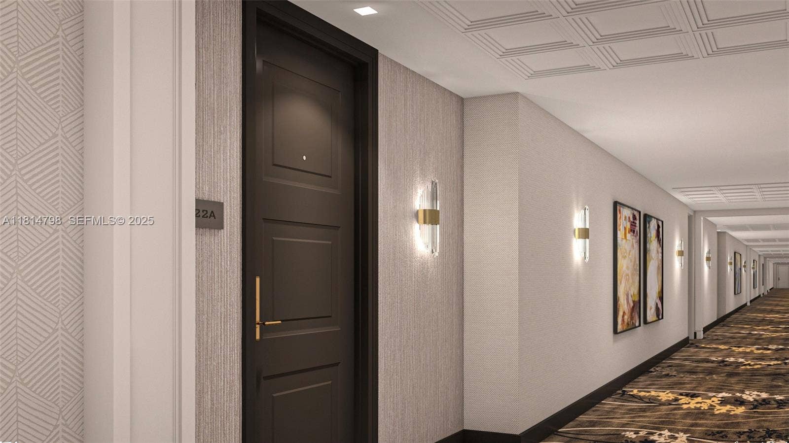 9801 Collins Avenue, #17U, Bal Harbour, Bal Harbour, FL 33154 17U new Halls