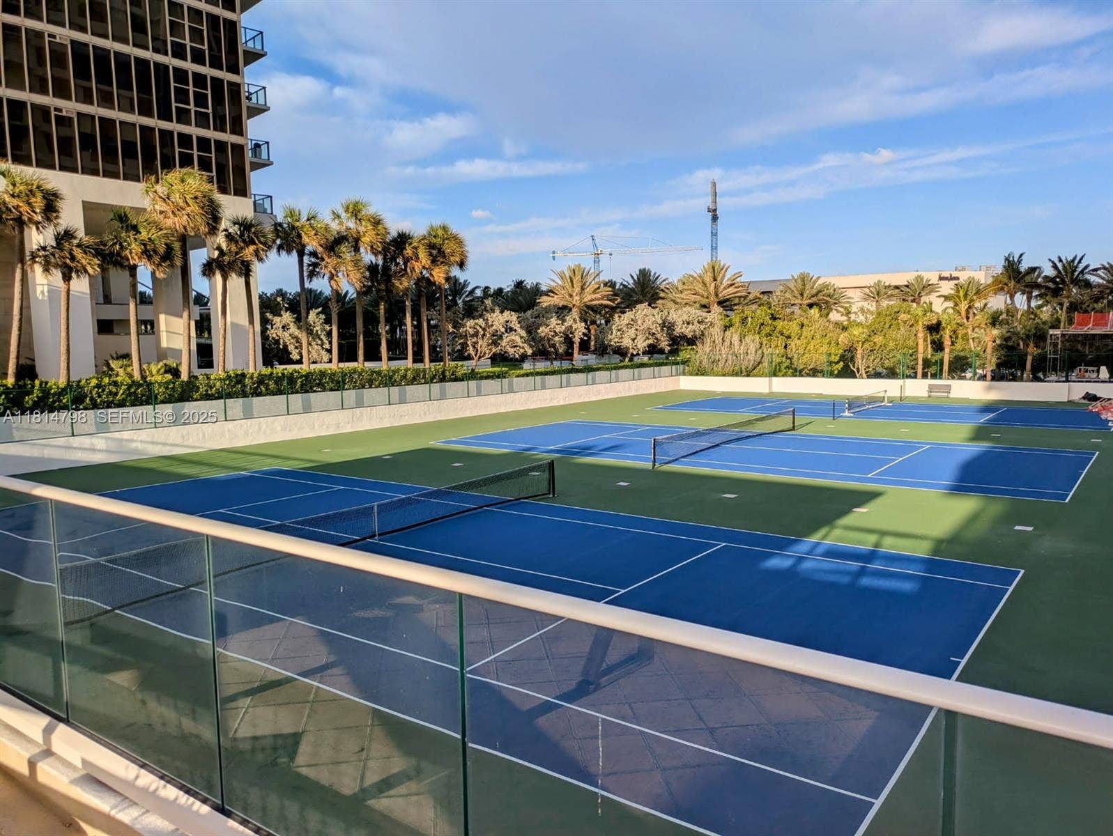 9801 Collins Avenue, #17U, Bal Harbour, Bal Harbour, FL 33154 3 new Tennis courts