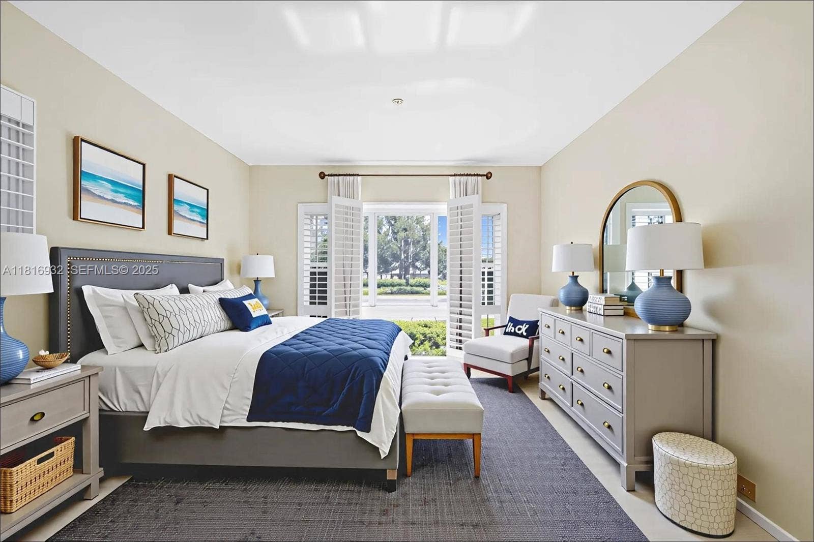 9920 Collins Avenue, #2, Bal Harbour, FL 33154 Staged Room