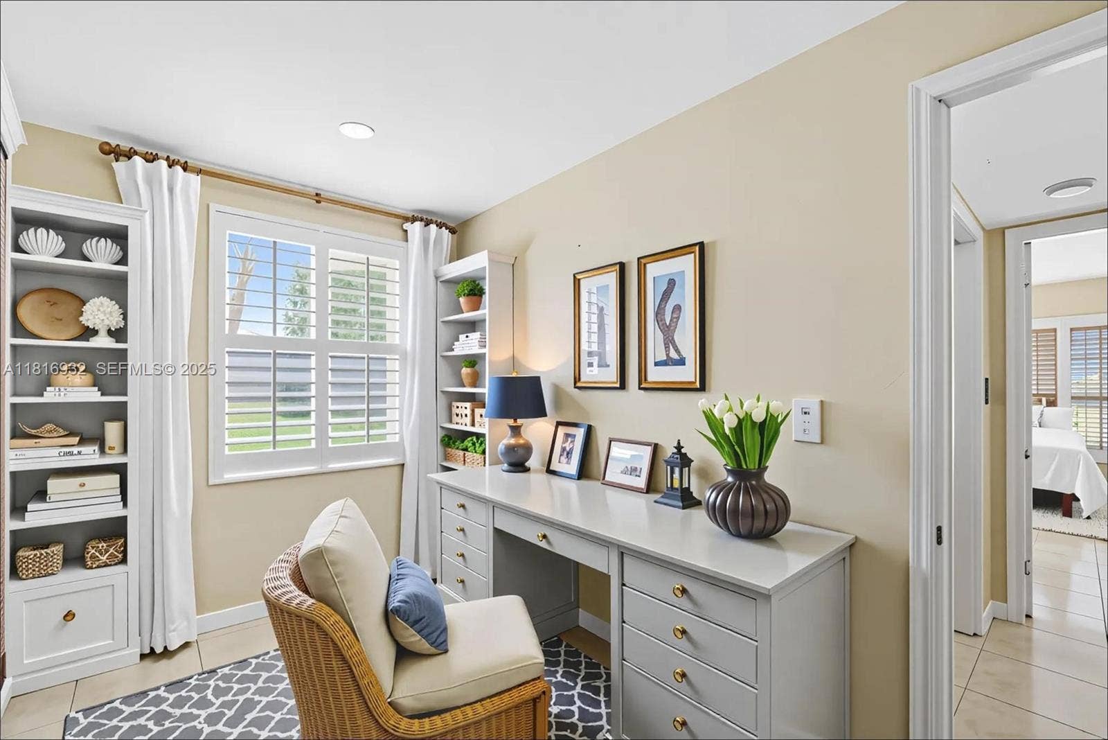 9920 Collins Avenue, #2, Bal Harbour, FL 33154 Staged Office