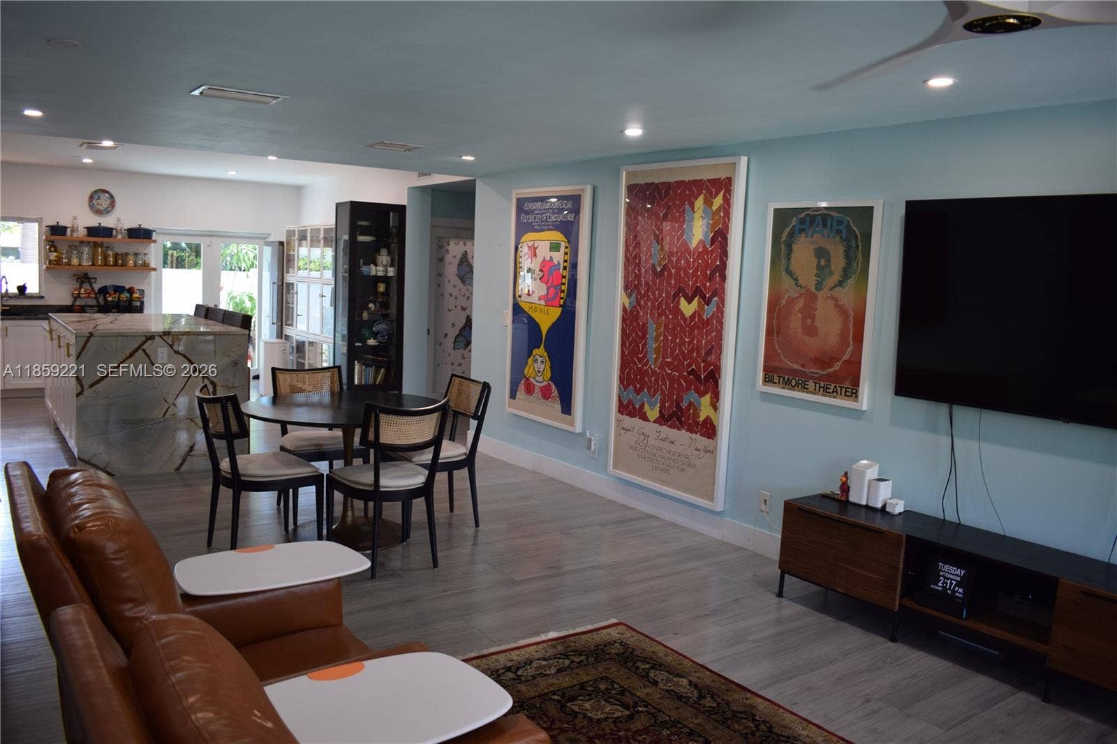 524 NE 27th Drive, Wilton Manors, FL 33334 Bright and airy open space where the kitchen, dining, and living room come togetherideal for hosting, relaxing, and everyday living. Plenty of room to feature your favorite artwork!
