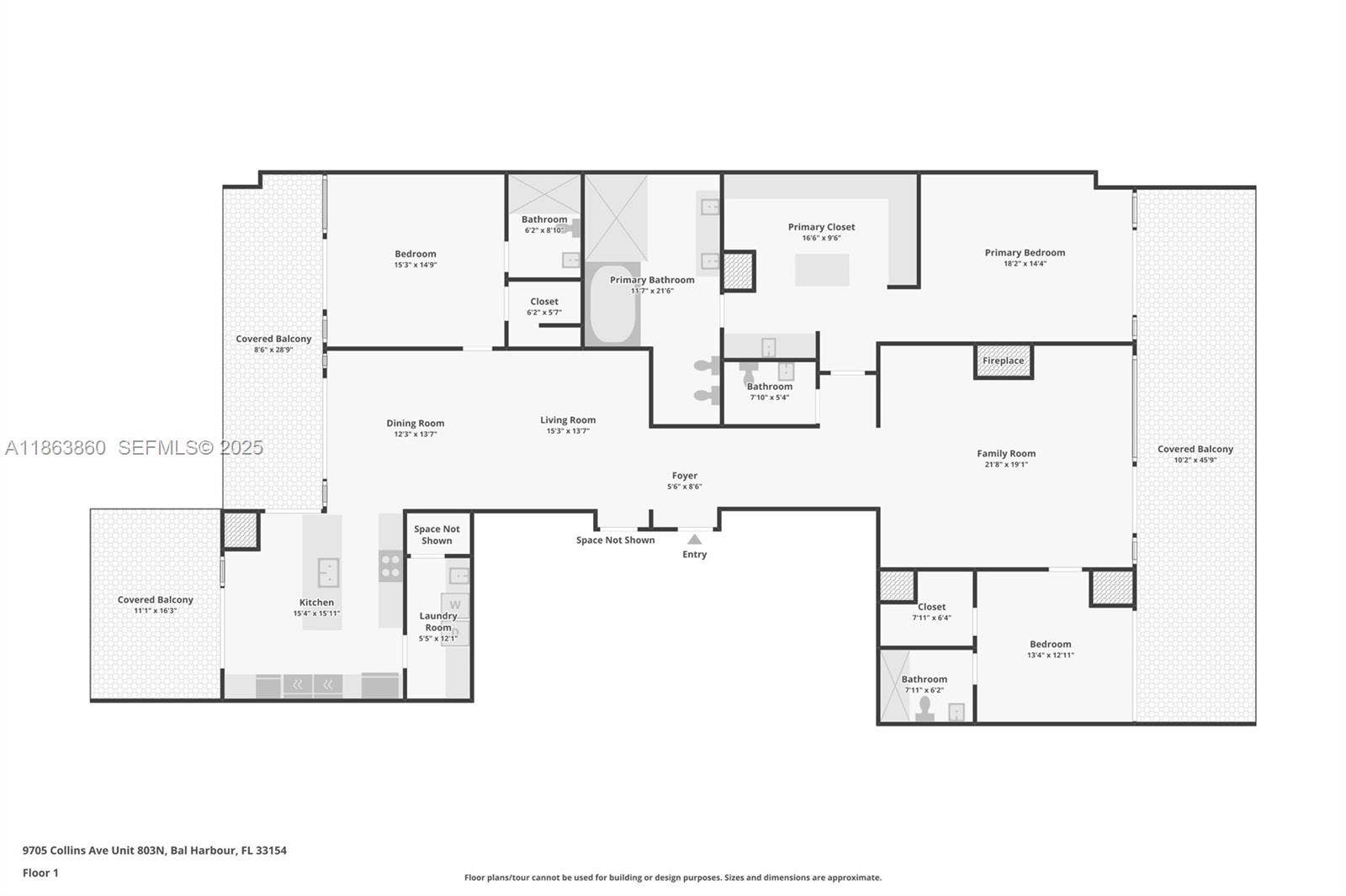 9705 Collins Avenue, #803N, Bal Harbour, Bal Harbour, FL 33154 Photo 37