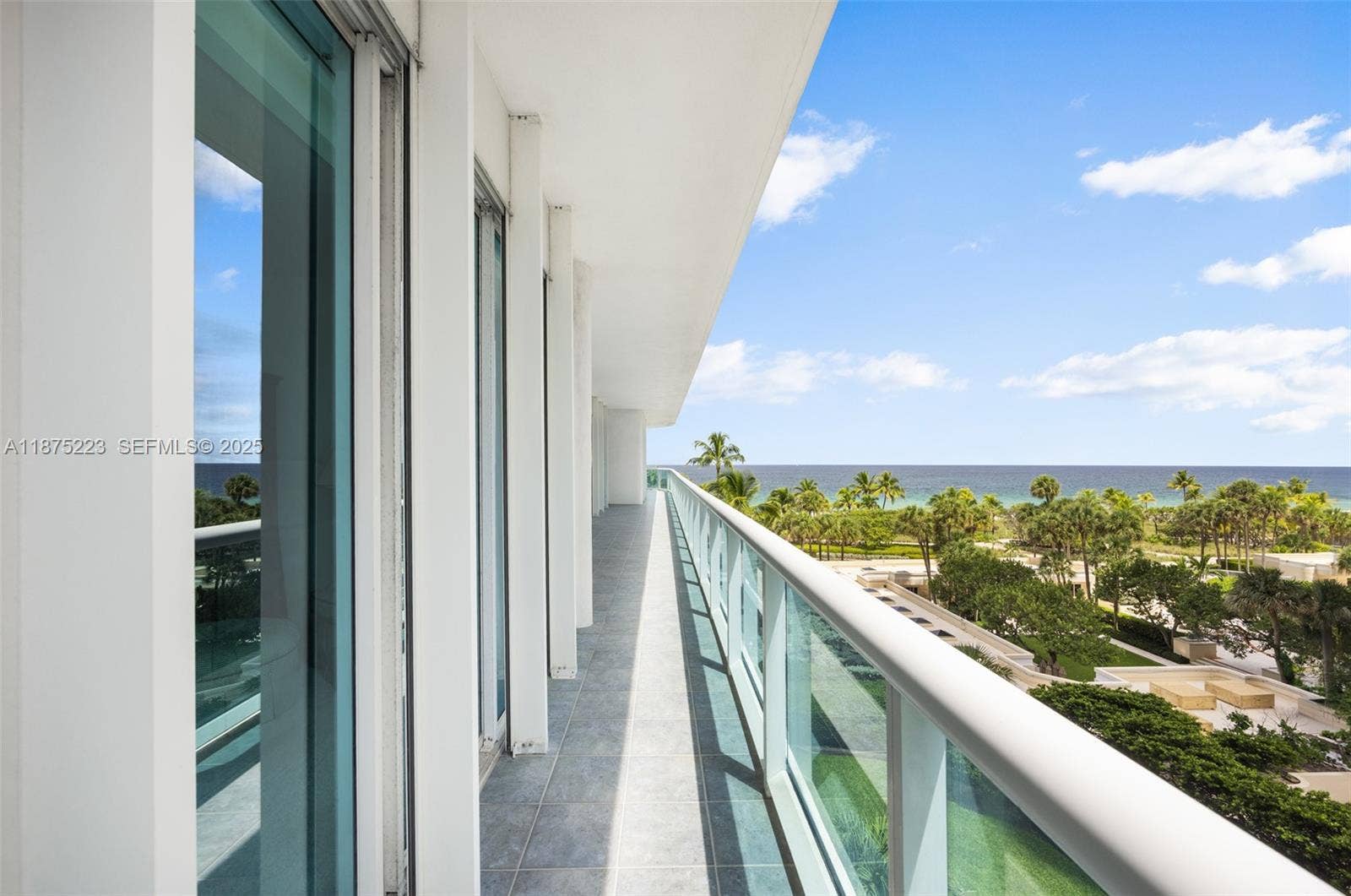 10101 Collins Avenue, #5F, Bal Harbour, FL 33154 Wrap-around balcony