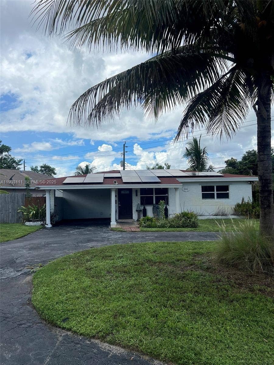 Property photo for 281 NE 41st Street, Oakland Park, FL