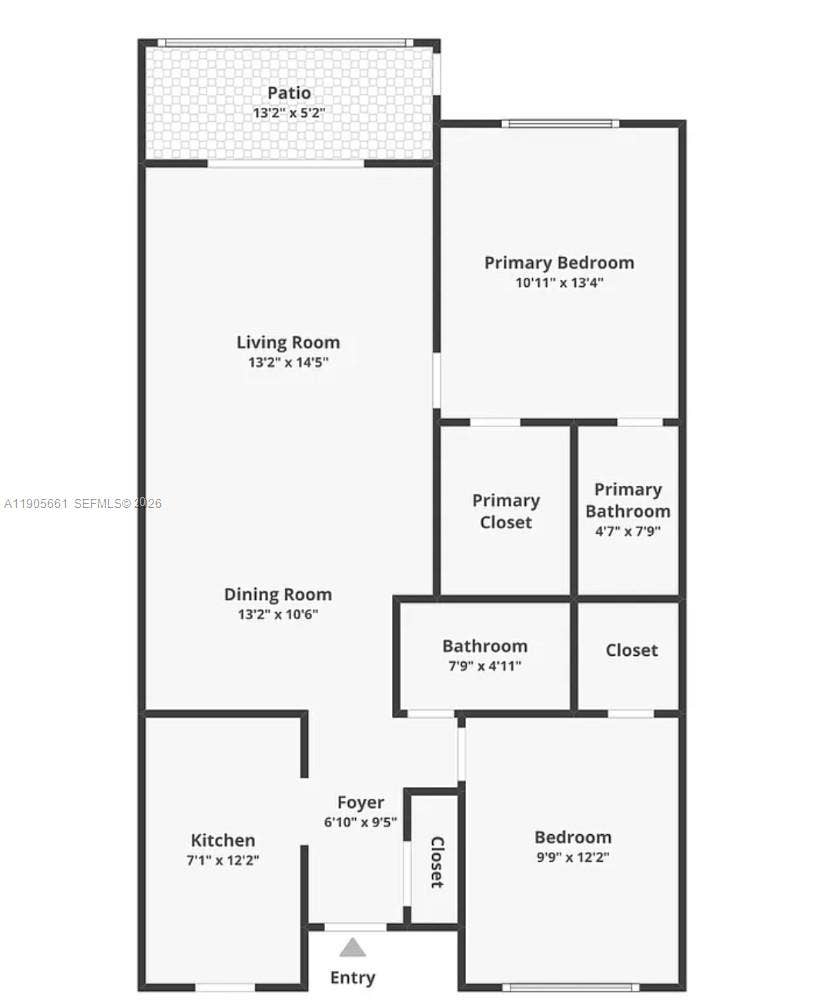 Apartment floor plan  unit layout