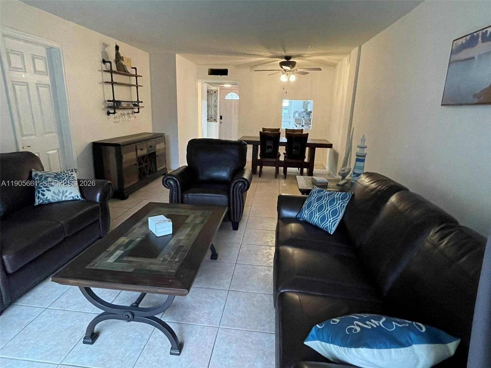 Furnished Living Room & Dinning Room (Example only)