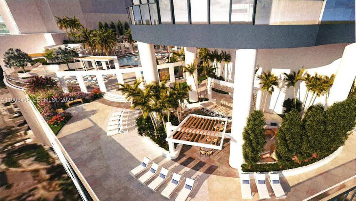 333 Las Olas Way, #1208, Fort Lauderdale, FL 33301 Pool deck remediation well underway with completion early fall'26