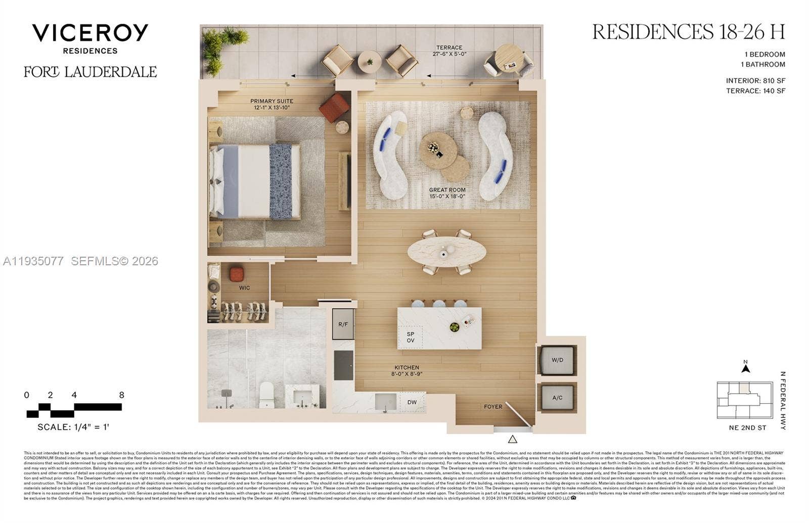505 NE 2nd Street, #25H, Fort Lauderdale, FL 33301 Photo 28