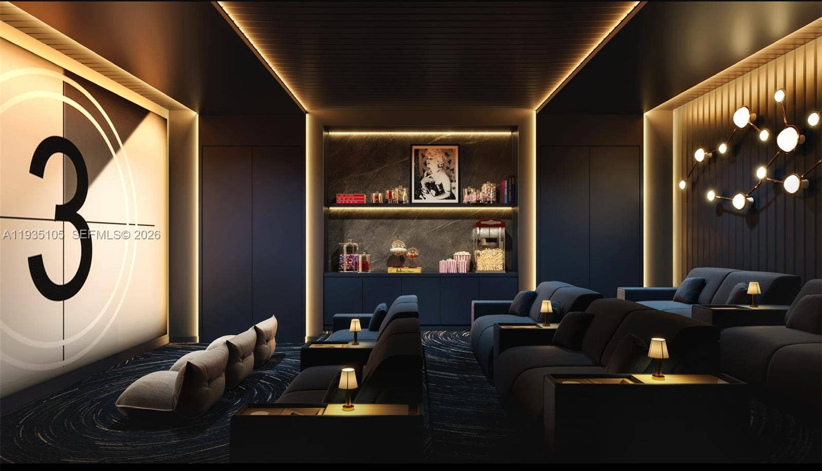 505 NE 2nd Street, #43C, Fort Lauderdale, FL 33301 Movie Theatre