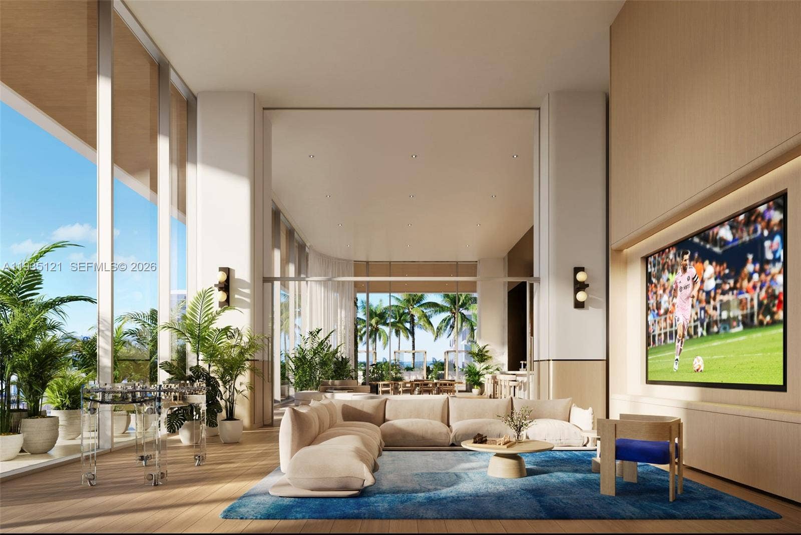 505 NE 2nd Street, #34A, Fort Lauderdale, FL 33301 Gameroom and Lounge