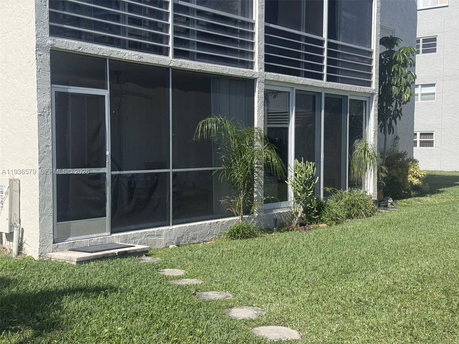 1025 SE 3rd Avenue, #102, Dania Beach, FL 33004 back view of porch