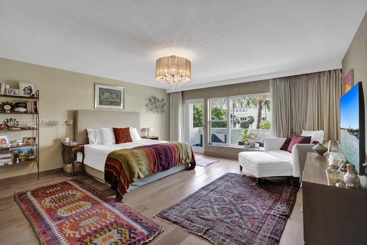 286 Bal Bay Drive, #3A, Bal Harbour, Bal Harbour, FL 33154 Primary Bedroom with direct access to Balcony