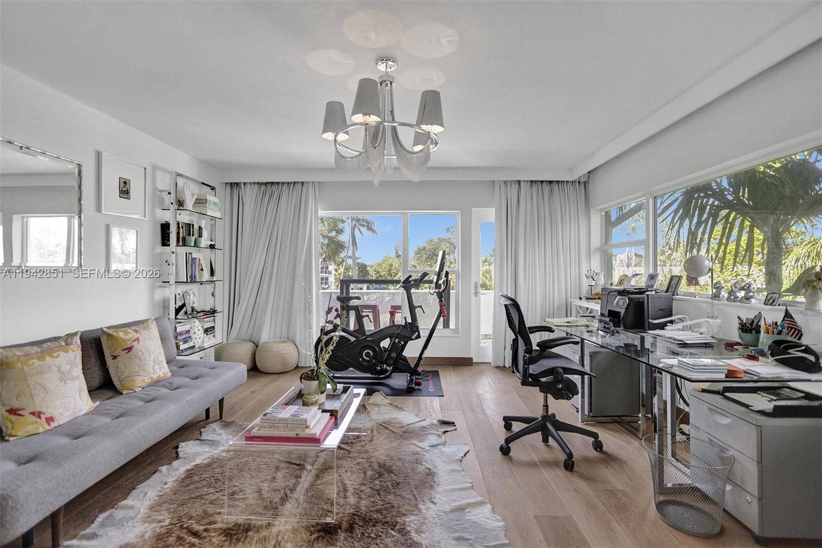 286 Bal Bay Drive, #3A, Bal Harbour, Bal Harbour, FL 33154 2nd Bedroom / Family room with direct access to balcony