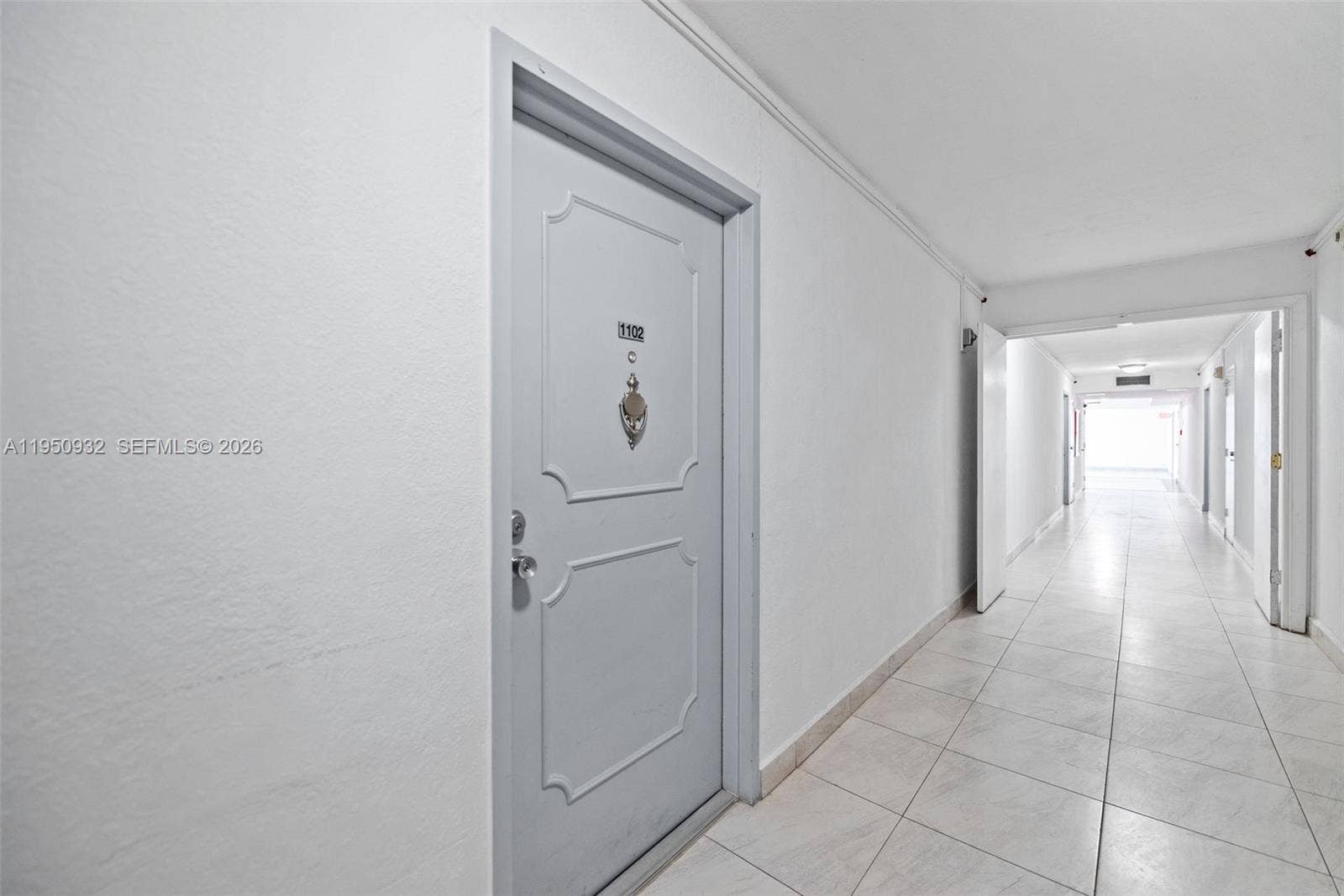 9273 Collins Avenue, #1102, Surfside, FL 33154 front door