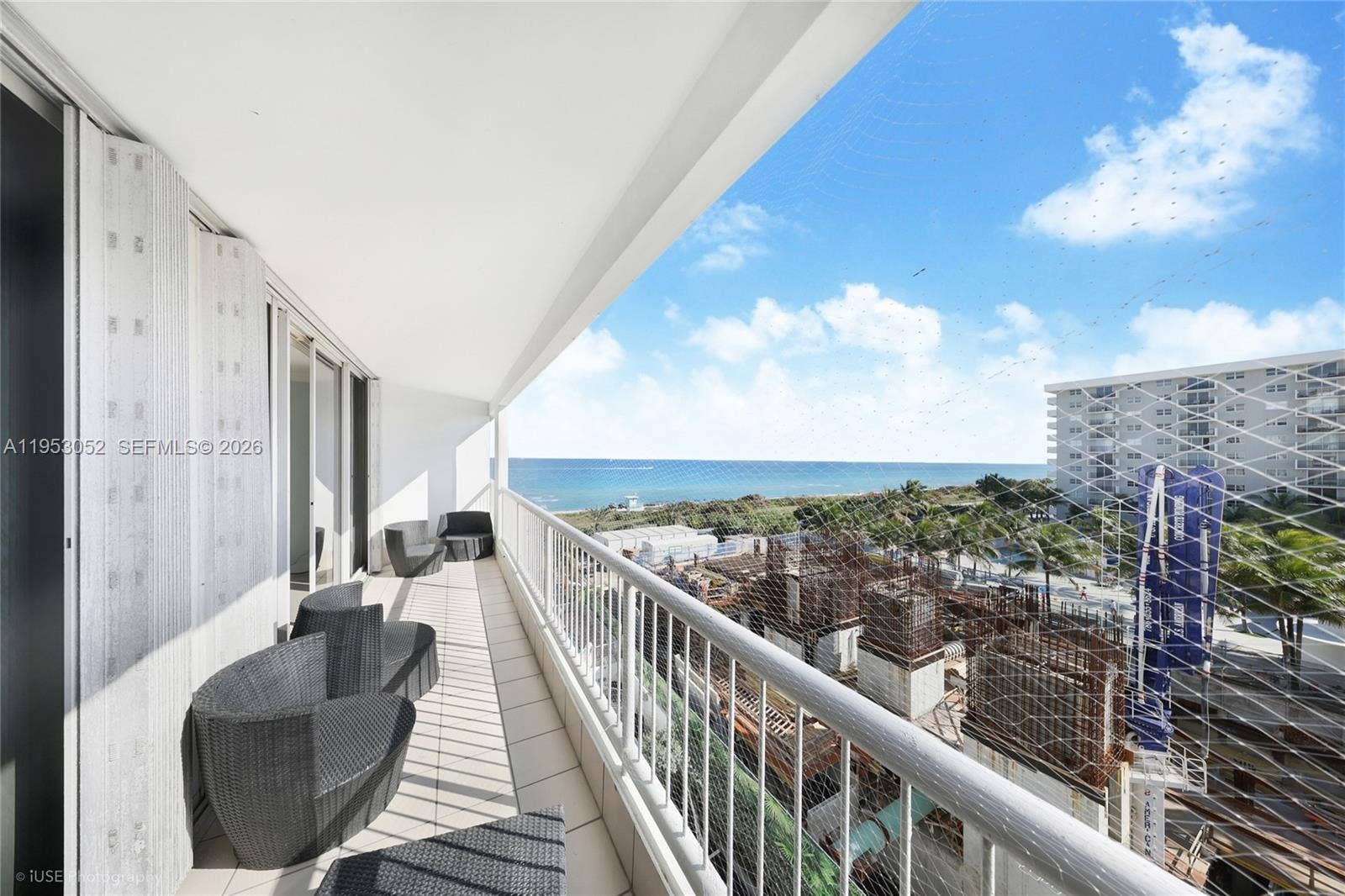 9341 Collins Avenue, #503, Surfside, Surfside, FL 33154 Balcony Unit 503