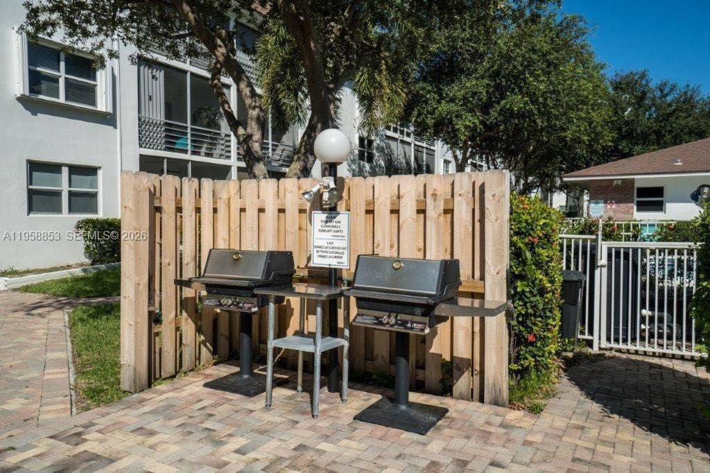 BBQ area