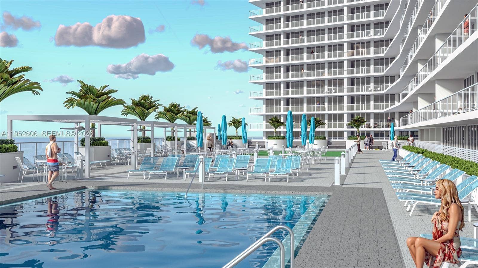 4100 Galt Ocean Drive, #1001, Fort Lauderdale, FL 33308 Rendering