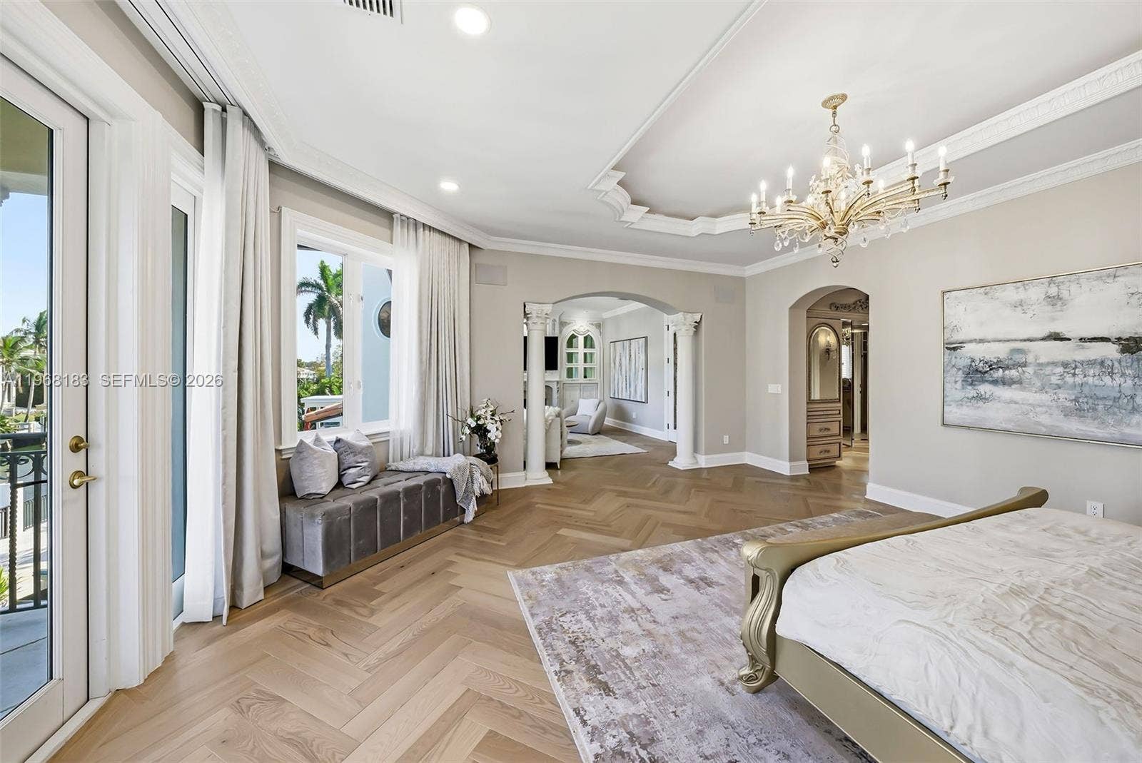 628 Coral Way, Fort Lauderdale, FL 33301 Upstairs Master Bedroom