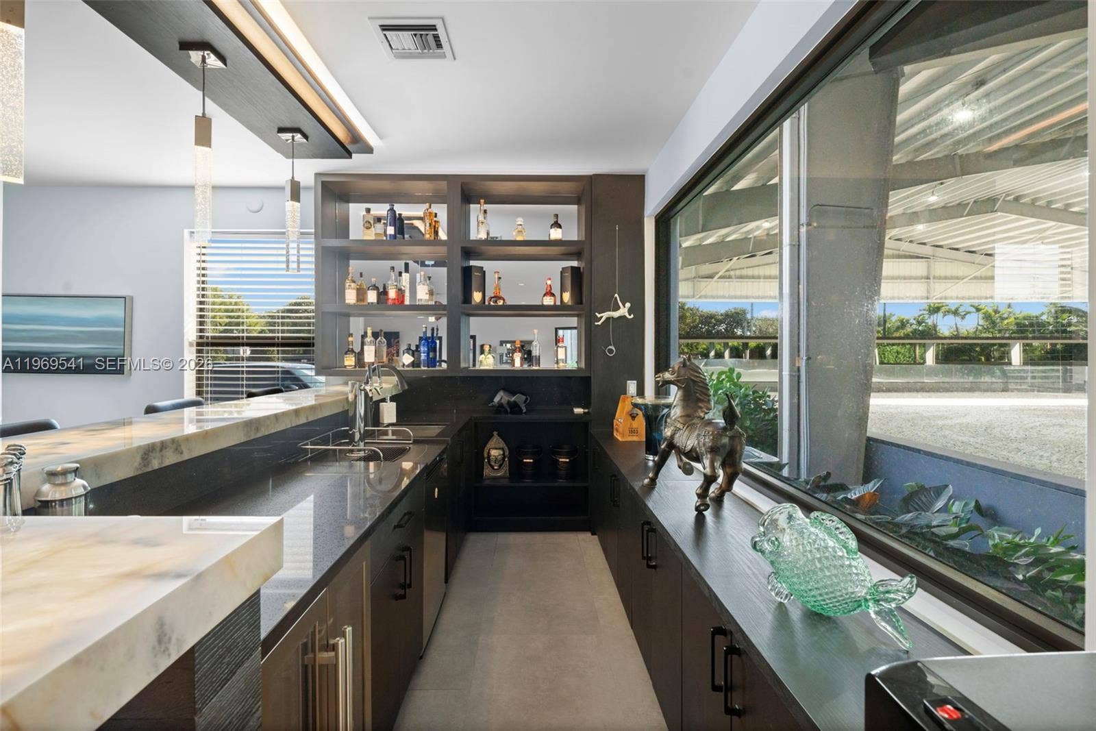 2625 SW 148th Avenue, Davie, FL 33331 First floor bar with full kitchen and bathroom.