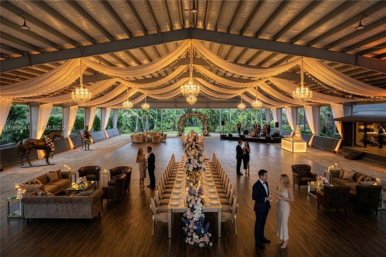 2625 SW 148th Avenue, Davie, FL 33331 Large covered arena perfect for hosting events! (Ai-Generated)