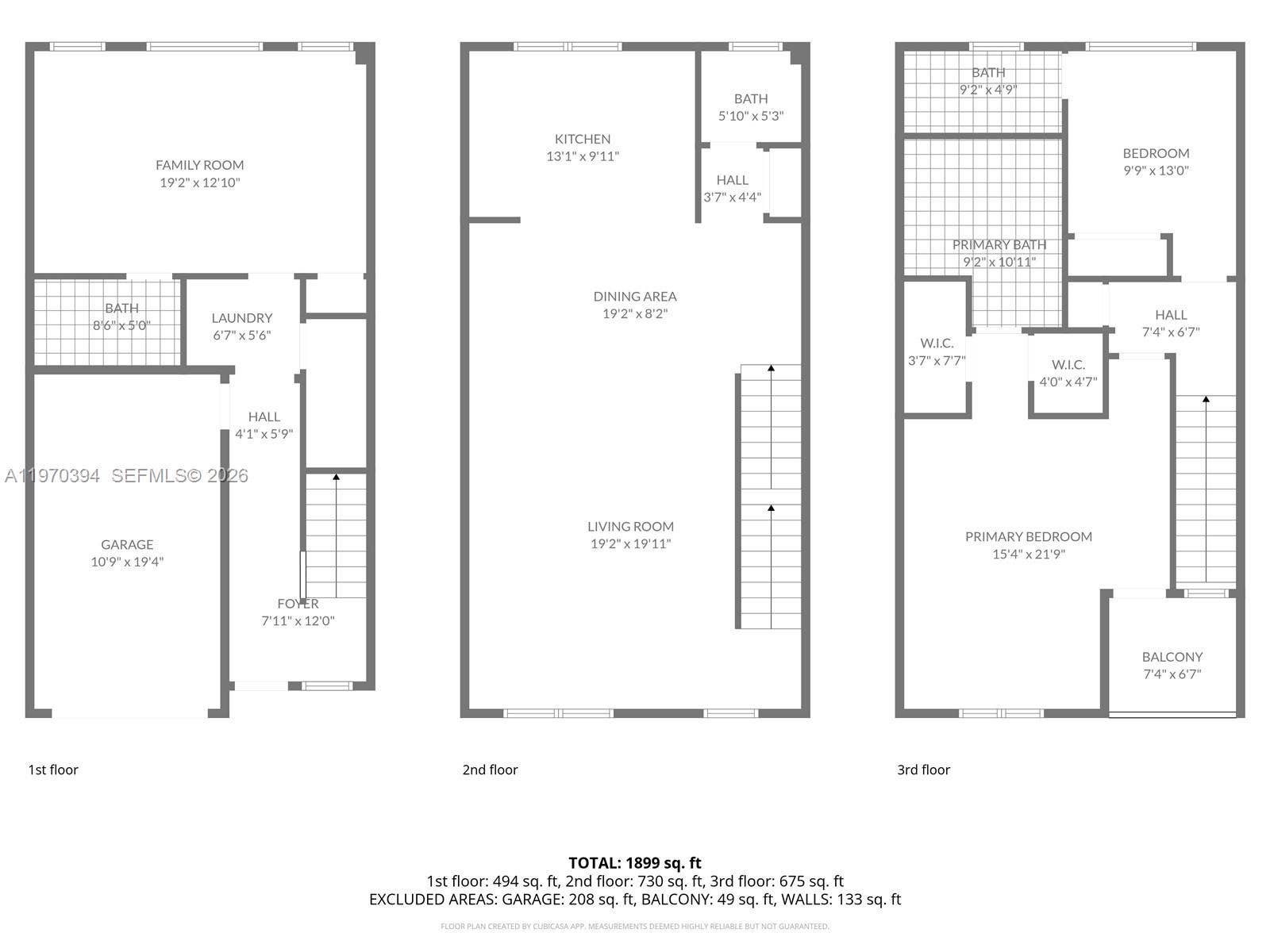 621 NE 8th Avenue, Fort Lauderdale, Fort Lauderdale, FL 33304 3 story TH about 2400 SF