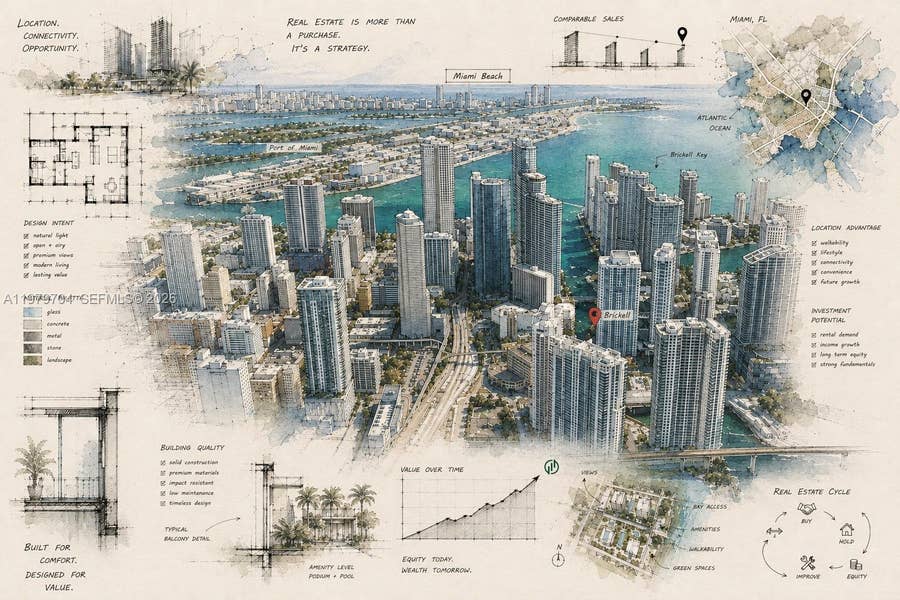 Property photo for 31 SE 5th Street, #4112, Miami, FL