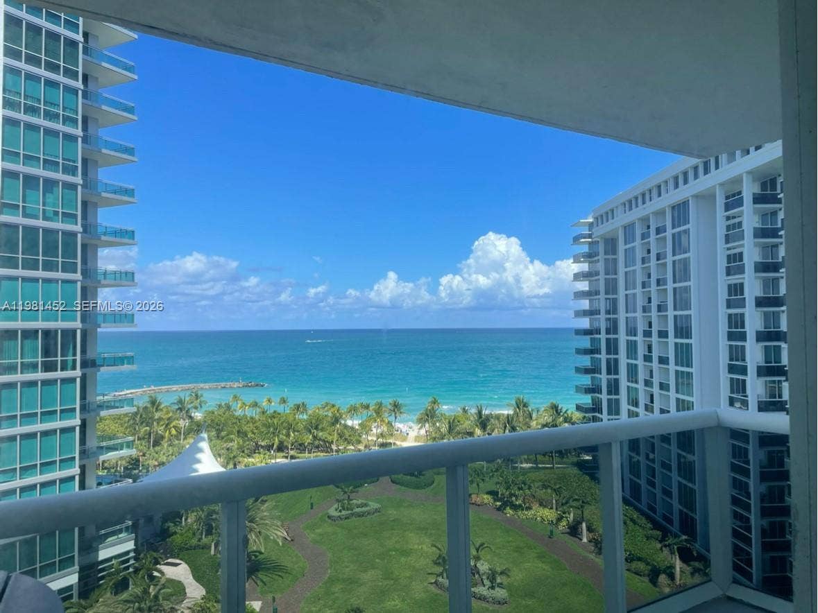 Ocean view from Living Room